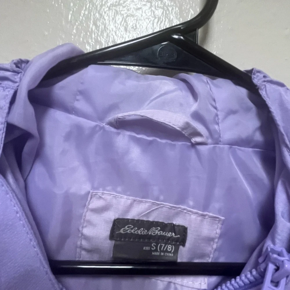Eddie Bauer Purple Hooded Jacket